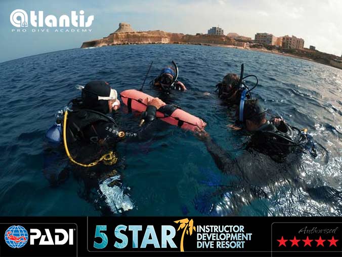 PADI Divemaster and Instructor training courses in Gozo Malta