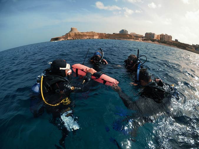 Divemaster Dive Instructor Course Training Malta
