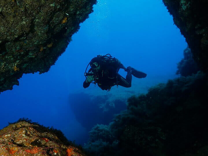 Cave Scuba Diving Gozo Malta Atlantis Dive Academy