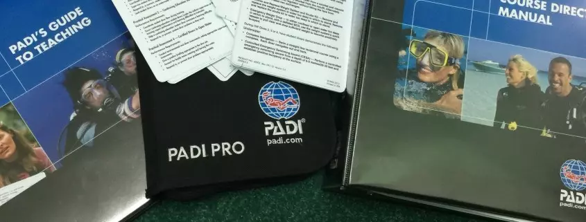 Padi Pro Materials Instructor Crew pack